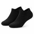Chaussettes invisibles 43-46 en textile tricoté noir - coupe basse extensible