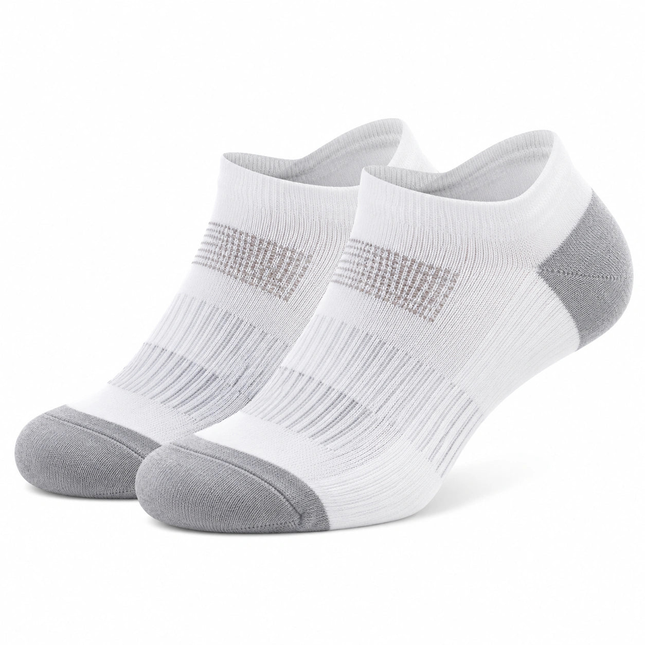 Chaussettes basses 35-49 en maille textile vert sauge et beige style sportif