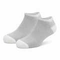 Chaussettes basses 35-50 en maille textile vert sauge et beige style sportif