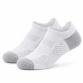 Chaussettes basses 35-53 en maille textile vert sauge et beige style sportif