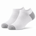 Chaussettes basses 35-55 en maille textile vert sauge et beige style sportif