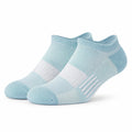 Chaussettes basses 35-85 en maille textile vert sauge et beige style sportif