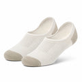 Chaussettes invisibles 39-42 en textile tricoté écru pour usage quotidien